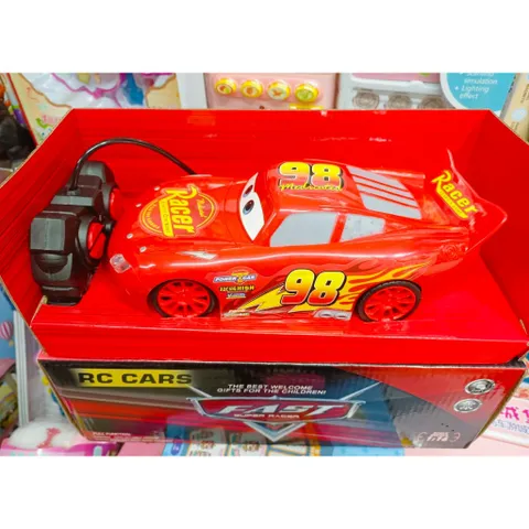 Đồ chơi xe ô tô Mc Queen 98 điều khiển từ xa chạy bằng pin có đèn 3507