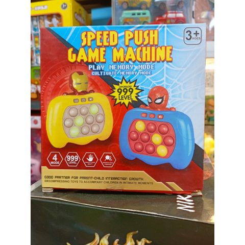 Trò chơi máy pop it điện tử giao màu ngẫu nhiên có đèn và nhạc 999 level