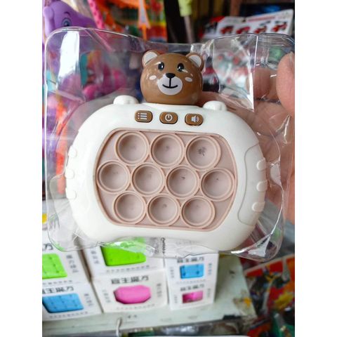 Trò chơi máy pop it điện tử giao màu ngẫu nhiên có đèn và nhạc 999 level