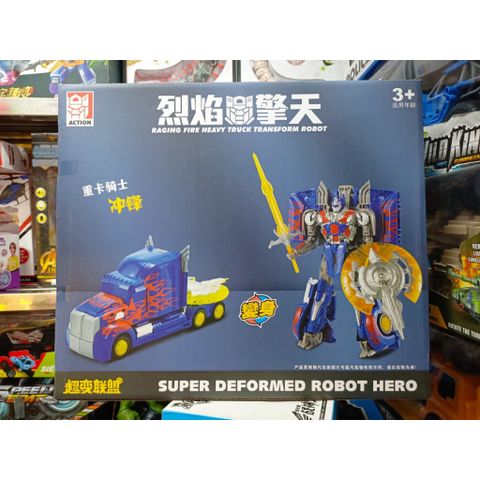 Bộ lắp ghép biến hình xe ô tô tải và robot mã 3309