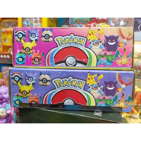 Hộp 3 quả trứng hoạt hình Pokemon giao màu ngẫu nhiên