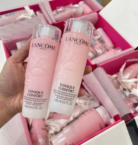 Nước Hoa Hồng Lancome 125ml - Toner Chiết Xuất Tự Nhiên, Cân Bằng Độ Ẩm, Làm Sạch Da, Dưỡng Ẩm Cho Da Sáng Khỏe