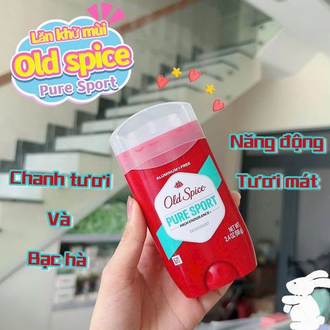 Lkm - Lăn Khử Mùi Old Spice Pure Sport High Endurance 85G