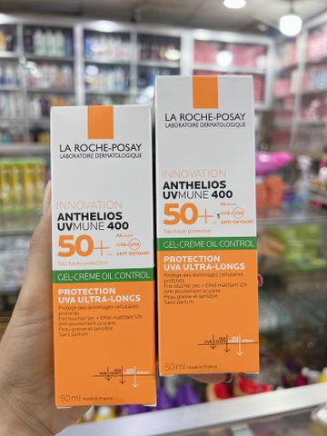 Kem Chống Nắng La Roche-Posay SPF 50++ 50ml - Bảo Vệ Da Hiệu Quả, Không Kích Ứng, Phù Hợp Cho Da Nhạy Cảm