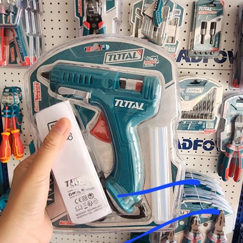 MÁY BẮN KEO TOTAL TT001116 – NHỎ GỌN, MẠNH MẼ, DÁN GÌ CŨNG CHẮC!