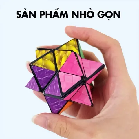 Đồ Chơi Khối Xoay Ma Thuật Biến Hình 3D - Xếp Hình Sáng Tạo Thông Minh Giúp Bé Phát Triển Tư Duy, Sáng Tạo, Quà TặngÝ Nghĩa
