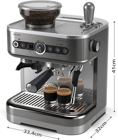 Máy Pha Cà Phê Espresso Bán Tự Động Philips Barista Brew PSA3218/01 - Thiết Kế Châu Âu, Chất Lượng Barista, Tự Pha Cà Phê Tại Nhà