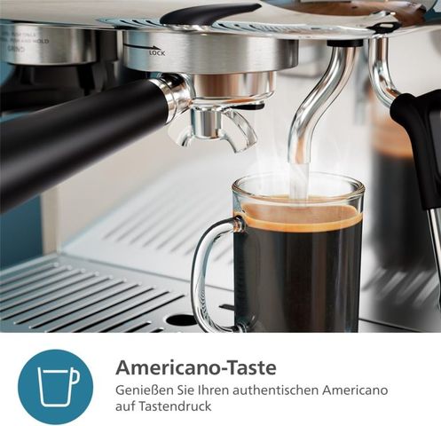 Máy Pha Cà Phê Espresso Bán Tự Động Philips Barista Brew PSA3218/01 - Thiết Kế Châu Âu, Chất Lượng Barista, Tự Pha Cà Phê Tại Nhà