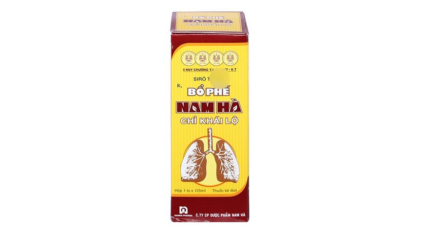 Siro Bổ Phế Nam Hà Hỗ Trợ Giảm Ho