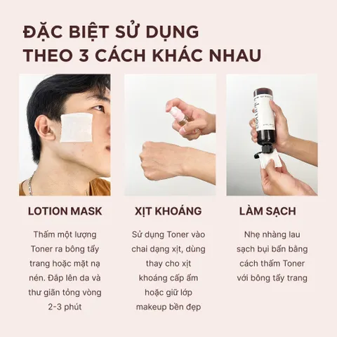 Toner Cánh Kim Ngân Hoa Lalamos 250ml - Dưỡng Ẩm và Se Khít Lỗ Chân Lông, Phù Hợp Cho Da Nhạy Cảm