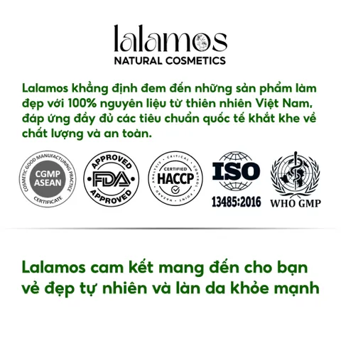Toner Cánh Kim Ngân Hoa Lalamos 50ml - Dưỡng Ẩm, Se Khít Lỗ Chân Lông, Phù Hợp Với Da Nhạy Cảm