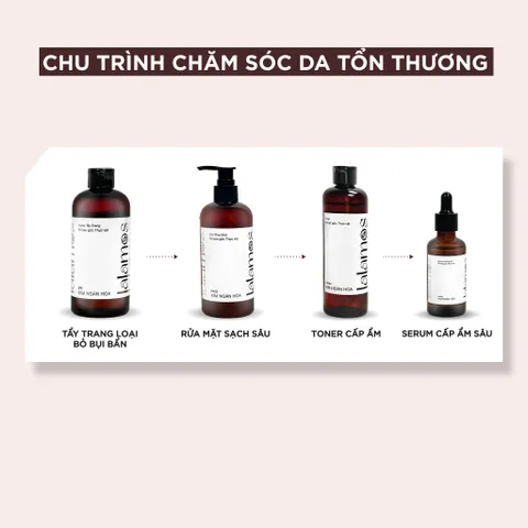 Serum Dưỡng Ẩm Nano Kim Ngân Hoa LALAMOS 50ml - Khôi Phục & Tái Tạo Da Mềm Mại, Chiết Xuất Tự Nhiên, An Toàn Cho Da Nhạy Cảm
