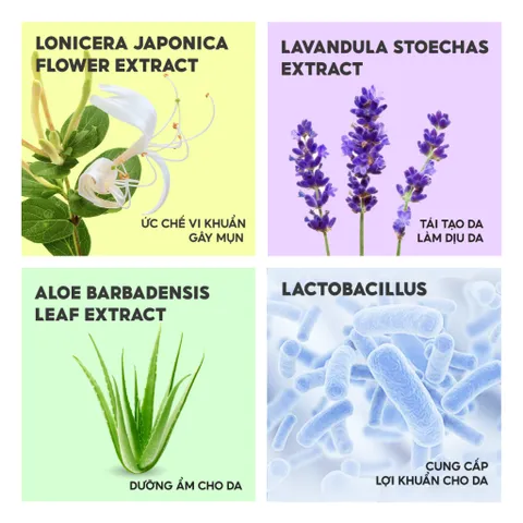 Sữa Rửa Mặt Lalamos Phôi Kim Ngân Hoa Cấp Ẩm 50ml - Sạch Sâu, Dưỡng Ẩm, An Toàn Cho Da Nhạy Cảm, Quà Tặng Tuyệt Vời