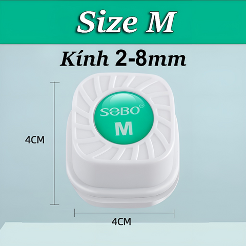 Chà Hồ Nam Châm Mini Sobo Vệ Sinh Hồ Cá - Thiết Kế Siêu Nhỏ Gọn, Các Kích Thước S, M, L Phù Hợp Cho Bể Thủy Sinh