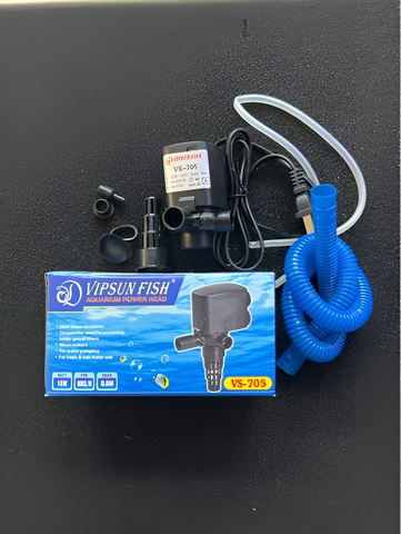 Máy Bơm Lọc Nước VIPSUN VS-705 - Thiết Bị Lọc Hồ Cá Cảnh, Tạo Oxy Hòa Tan, Dễ Dàng Lắp Đặt, Tiết Kiệm Năng Lượng