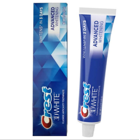 KEM ĐÁNH RĂNG CREST 3D WHITE FLUORIDE ANTICAVITY TOOTH PASTE - 135ML