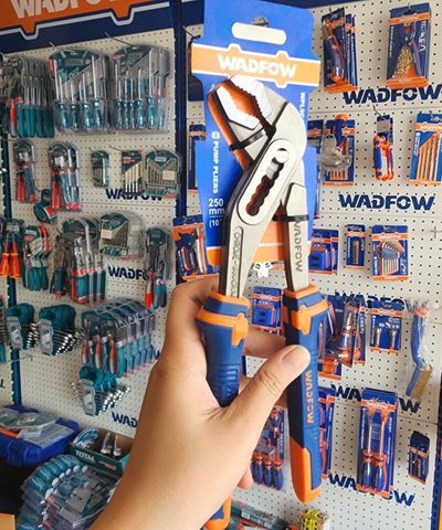 Kềm Mở Ống Nước 10 Inch WADFOW - Chất Liệu Thép Chống Mài Mòn, Thiết Kế Dễ Điều Chỉnh, Dụng Cụ Sửa Chữa Chuyên Dụng