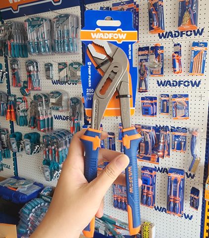 Kềm Mở Ống Nước 10 Inch WADFOW - Chất Liệu Thép Chống Mài Mòn, Thiết Kế Dễ Điều Chỉnh, Dụng Cụ Sửa Chữa Chuyên Dụng