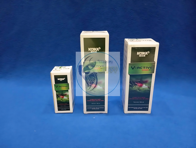 Vi Sinh Tép V-Active Plus - Chuyên Dùng Khởi Tạo Môi Trường Sống và Tăng Cường Sức Khỏe Cho Tép Cảnh - An Toàn và Thân Thiện Với Môi Trường