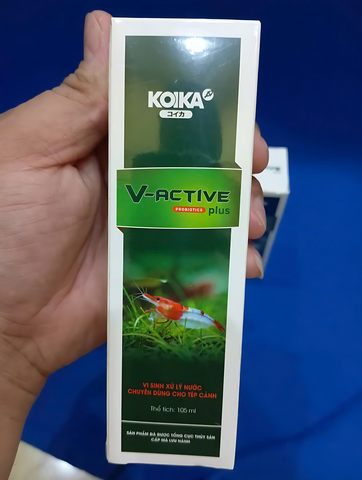 Vi Sinh Tép V-Active Plus - Chuyên Dùng Khởi Tạo Môi Trường Sống và Tăng Cường Sức Khỏe Cho Tép Cảnh - An Toàn và Thân Thiện Với Môi Trường