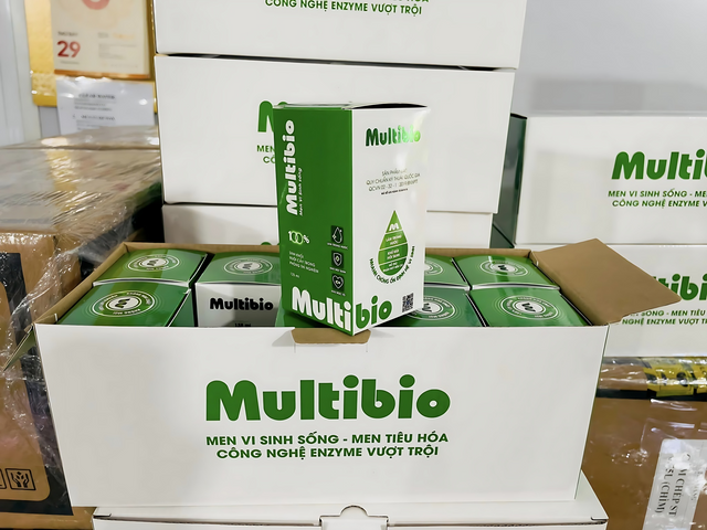 Vi sinh Multibio PLUS - Bổ sung enzyme tiêu hóa, khử mùi tanh và làm trong nước cho bể cá cảnh 125ml