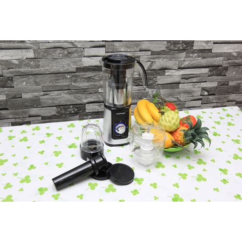 Máy Xay Sinh Tố Đa Năng SUNHOUSE SHD5322 - Công Suất 220W, Dung Tích 1.25L, Chất Liệu Cao Cấp, Xay Thịt, Xay Hoa Quả, Màu Đỏ