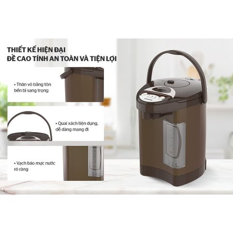 Bình thuỷ điện 3.5L SUNHOUSE SHD1535C