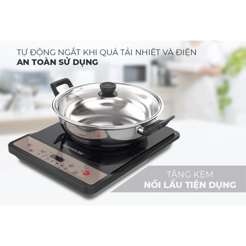 Bếp từ đơn SUNHOUSE SHD6160 236562