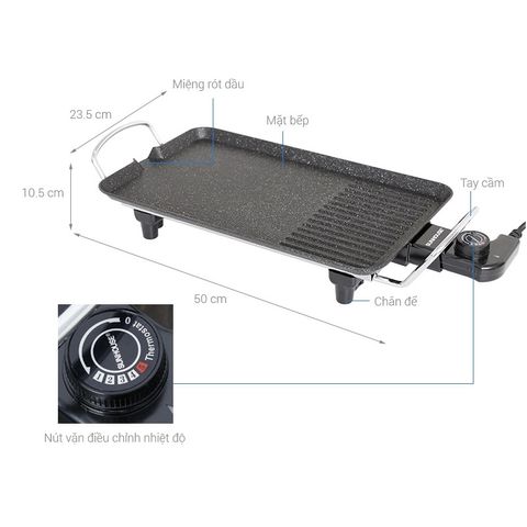 Bếp nướng điện SUNHOUSE SHD4607
