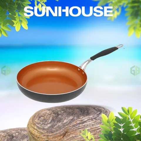 Chảo chiên Ceramic đáy từ SUNHOUSE SHG1128MCA