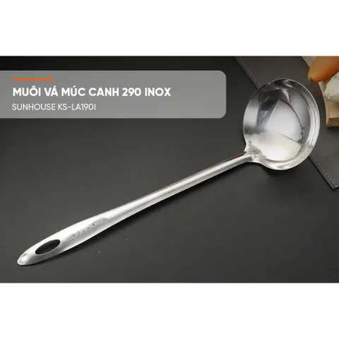 Muôi vá múc canh 290 Inox SUNHOUSE KS-LA290I - Inox