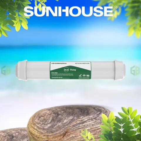 Lõi lọc nước số 10 SUNHOUSE SHRLL10 - Lõi điện giải Hydrogen SHA-WFHYD