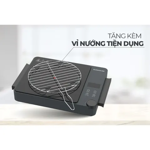 Bếp hồng ngoại hai vòng nhiệt 2200W SUNHOUSE SHD6022