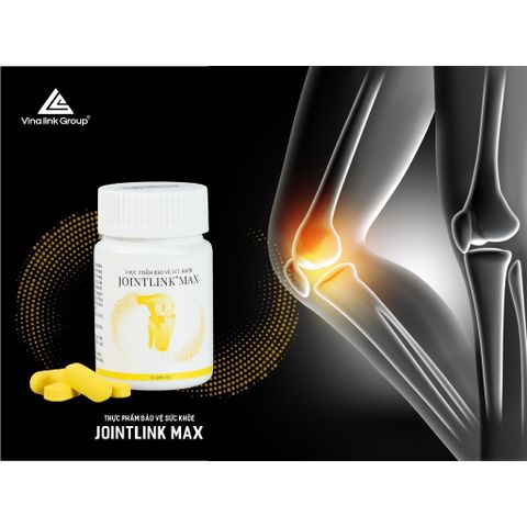 Jointlink Max - Viên Nén Giảm Đau Nhức Xương Khớp Hữu Cơ, Hỗ Trợ Chống Thoái Hóa, Hộp 30 Viên