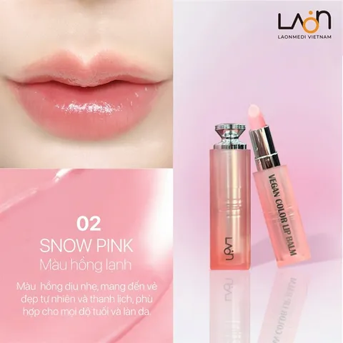 Son Dưỡng Thuần Chay Laonmedi - Cung Cấp Độ Ẩm, Màu Tự Nhiên, Thân Thiện Môi Trường - Sản Phẩm Làm Đẹp Đỉnh Cao Việt Nam