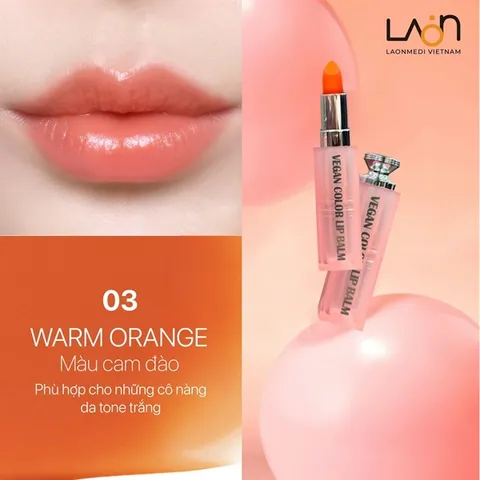 Son Dưỡng Thuần Chay Laonmedi - Cung Cấp Độ Ẩm, Màu Tự Nhiên, Thân Thiện Môi Trường - Sản Phẩm Làm Đẹp Đỉnh Cao Việt Nam