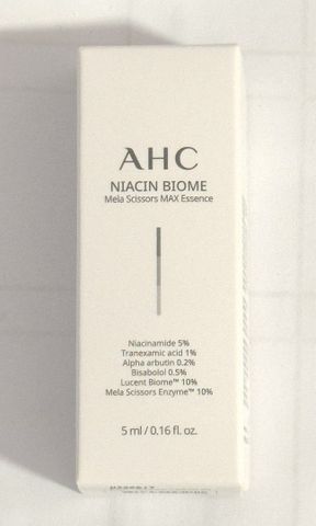 Tinh Chất Dưỡng Sáng Da AHC Niacin Biome Mela Scissors Max Essence 5ml Mini