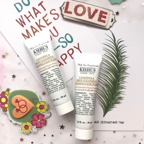 Sữa Rửa Mặt Hoa Cúc KIEHL'S Calendula Deep Cleansing Foaming Face Wash