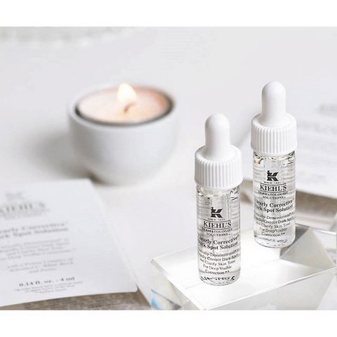 Serum Kiehl's Clearly Corrective Dark Spot Solution 50ML - Tinh Chất Làm Sáng Da & Mờ Thâm Mụn - Giải Pháp Cho Làn Da Rạng Rỡ