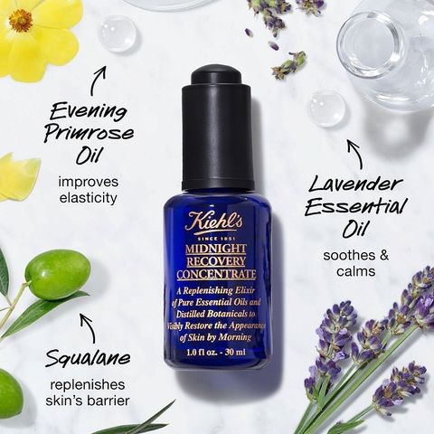 Serum Dưỡng Da KIEHL'S Midnight Recovery Concentrate 30ml