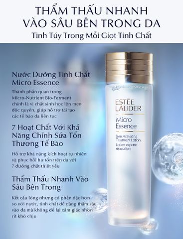 Nước Thần Estee Lauder Micro Essence Skin Activating Treatment Lotion 75ml
