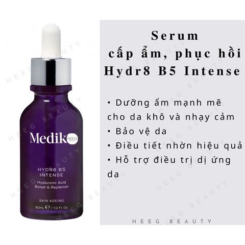 Serum Medik8 Hydr8 B5 Intense 30ml Phục Hồi Da Nhăn