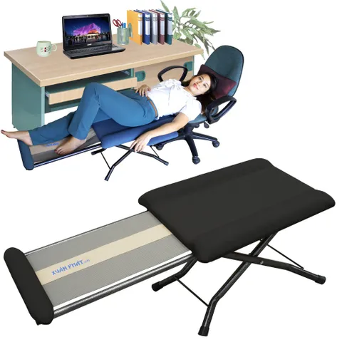 Ghế Ngủ Trưa Văn Phòng Xuân Phát GN.02 - Ghế Gấp Hỗ Trợ Ngủ Ngon, Chất Liệu Nỉ Chống Sờn, Dễ Dàng Bảo Quản, Màu Đỏ Ấm Áp