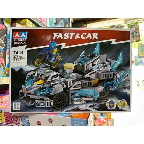 Hộp Lego Lắp Ghép Mô Hình Xe Ô Tô NINJA 7644 - Đồ Chơi Lắp Ráp Thú Vị cho Trẻ Em Yêu Thích Hành Động Ninja