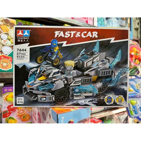 Hộp Lego Lắp Ghép Mô Hình Xe Ô Tô NINJA 7644 - Đồ Chơi Lắp Ráp Thú Vị cho Trẻ Em Yêu Thích Hành Động Ninja