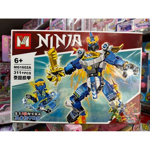 Bộ Xếp Hình Lắp Ghép Lego Robot Ninja 1602A - Đồ Chơi Lego Trẻ Em Thú Vị và Sáng Tạo