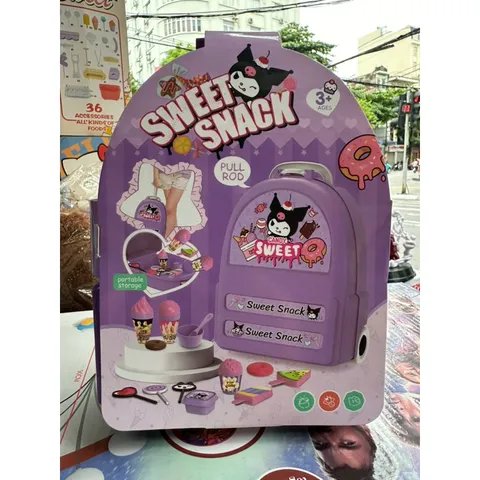 Hộp đồ chơi Vali kéo Kuromi Candy Sweet 2016-254 - Đồ chơi trẻ em dễ thương, phát triển sáng tạo và kỹ năng giao tiếp