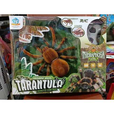 Hộp đồ chơi Con Nhện TARANTULA Điều Khiển Từ Xa - Phát Sáng 9986, Tặng Kèm Pin - Đồ Chơi Hấp Dẫn Cho Trẻ Em