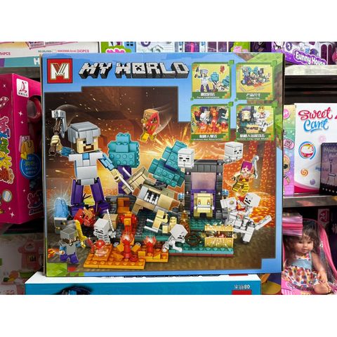 Xếp Hình Lắp Ghép Lê Gô MY WORLD 1312 - Đồ Chơi Giáo Dục Phát Triển Kỹ Năng Cho Trẻ Em