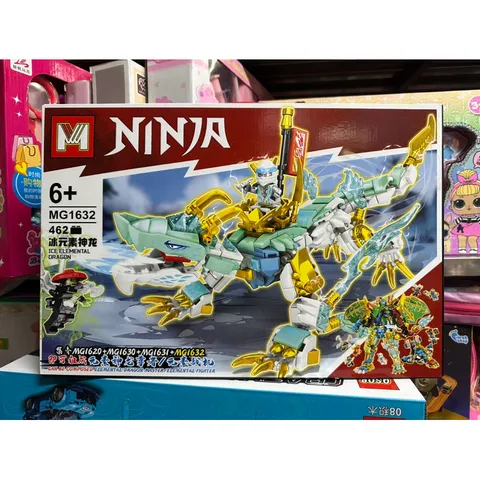 Đồ Chơi Lego Lắp Ghép NINJA Rồng 1632 - Xếp Hình Phát Triển Tư Duy Sáng Tạo Cho Trẻ Em Từ 6 Tuổi Trở Lên